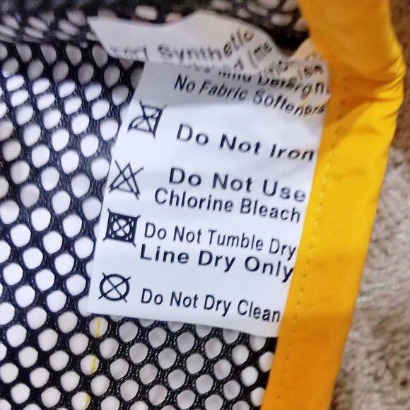 New Neese Special Purpose Clothing Waterproof Jacket Yellow - Picture 6 of 12